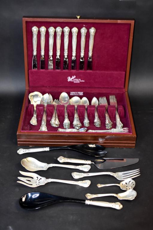 Gorham Sterling Flatware Service (1 of 5)