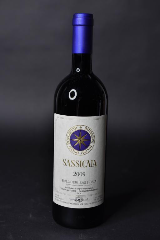 2009 San Guido Sassicaia Bolgheri Wine: Includes (1) Unopened 2009 San Guido "sassicaia" Bolgheri Wine From Tuscany Pick Up Only. From Local Estate. Must Be 21 To Purchase And Show Valid Identification Upon Pick Up.