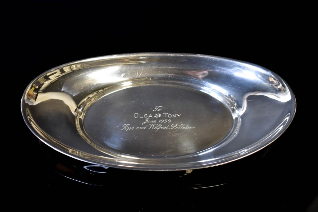 Vintage Gorham Puritan Sterling Bread Tray (1 of 4)