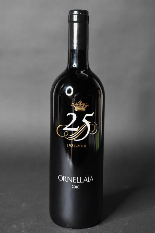 2010 Ornellaia Bolgheri Superiore Wine: Includes (1) Unopened Bottle Of 2010 Ornellaia Bolgheri Superiore Wine Pick Up Only. From Local Estate. Must Be 21 To Purchase And Show Valid Identification Upon Pick Up.