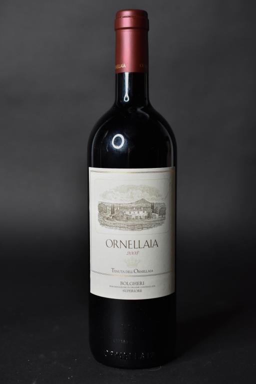 2008 Ornellaia Bolgheri Superiore Wine: Includes (1) Unopened Bottle Of 2008 Ornellaia Bolgheri Superiore Wine Pick Up Only. From Local Estate. Must Be 21 To Purchase And Show Valid Identification Upon Pick Up.
