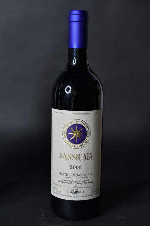 2008 San Guido Sassicaia Bolgheri Wine: Includes (1) Unopened 2008 San Guido "sassicaia" Bolgheri Wine From Tuscany Pick Up Only. From Local Estate. Must Be 21 To Purchase And Show Valid Identification Upon Pick Up.