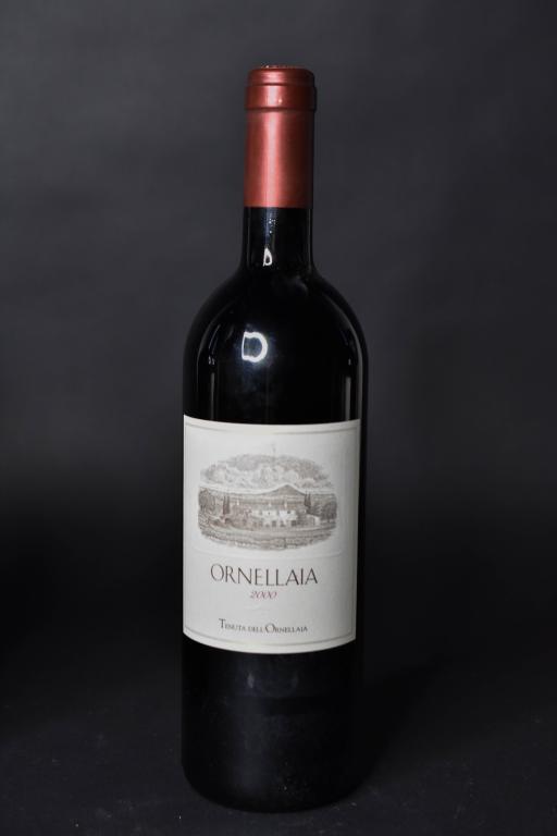 Bottle Of 2000 Ornellaia Bolgheri Superiore Wine: Includes (1) Unopened Bottle Of 2000 Ornellaia Bolgheri Superiore Wine Pick Up Only. From Local Estate. Must Be 21 To Purchase And Show Valid Identification Upon Pick Up.