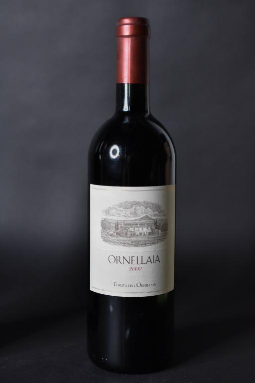 2000 Ornellaia Bolgheri Superiore Wine: Includes (1) Unopened Bottle Of 2000 Ornellaia Bolgheri Superiore Wine Pick Up Only. From Local Estate. Must Be 21 To Purchase And Show Valid Identification Upon Pick Up.
