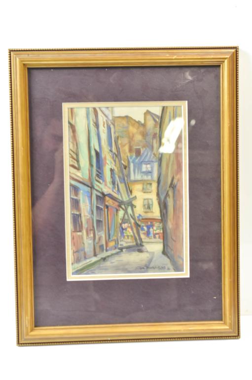 Joseph Margulies Watercolor On Paper (1 of 3)