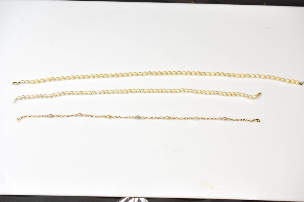 Three Pearl Necklaces (1 of 3)