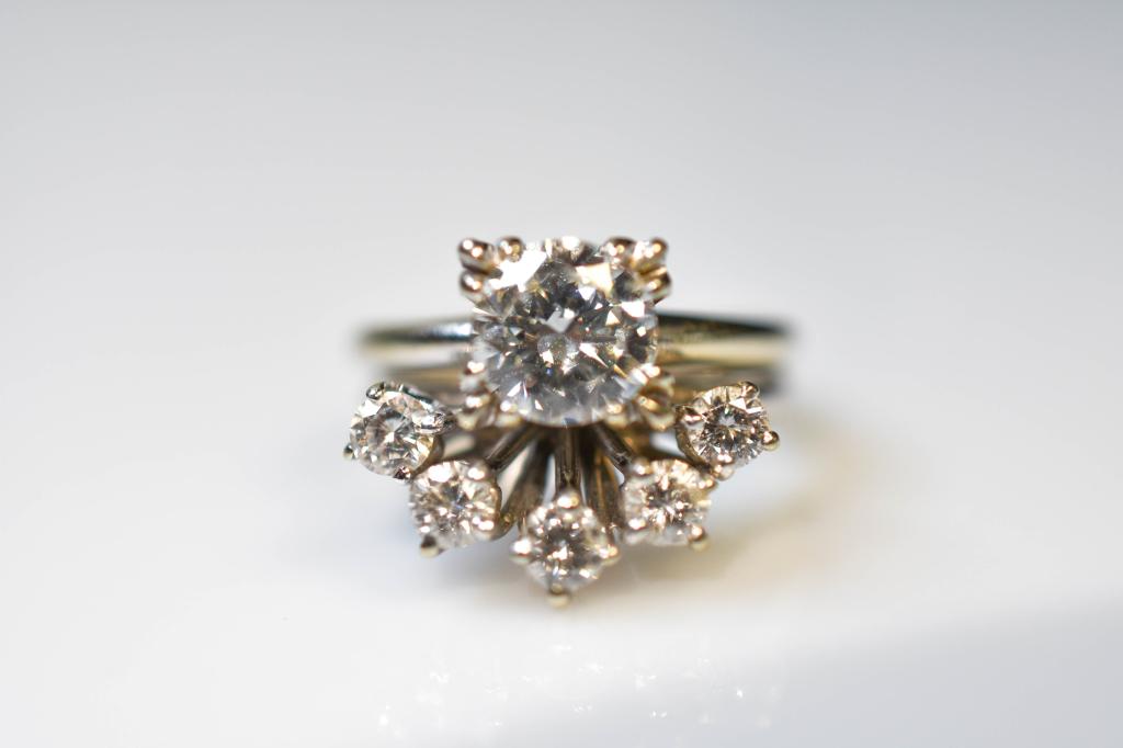 Fused Diamond Dinner Rings. (1 of 3)