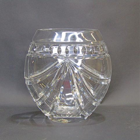Waterford Crystal Vase: Waterford Crystal Vase, 8"x8"