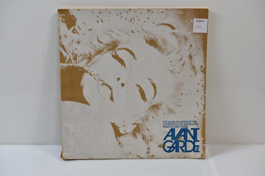 Avant Garde Marilyn Monroe Bert Stern: Marilyn Monroe Portfolio: The Marilyn Monroe Trip: A Portfolio Of Serigraphic Prints By Bert Stern Avant Garde