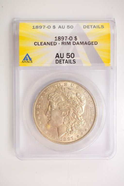 1897-0 $ Au 50 Morgan Silver Dollar (1 of 3)