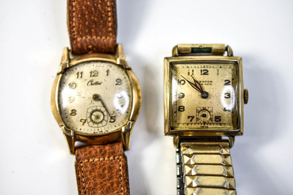 Pair Of Croton Wrist Watches: Pair Of Croton Wrist Watches