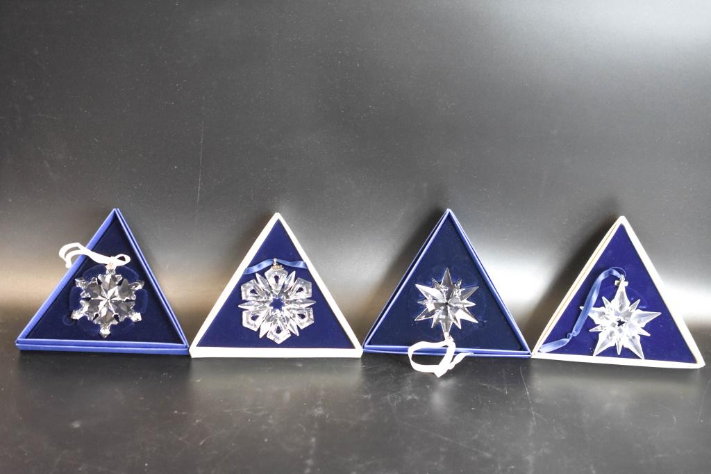 Swarovski Silver Crystal Christmas Ornament (1 of 4)