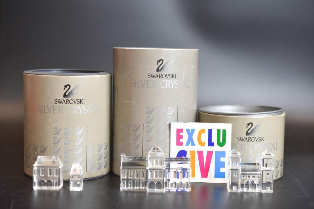 Swarovski Mini Crystal House Grouping (1 of 4)