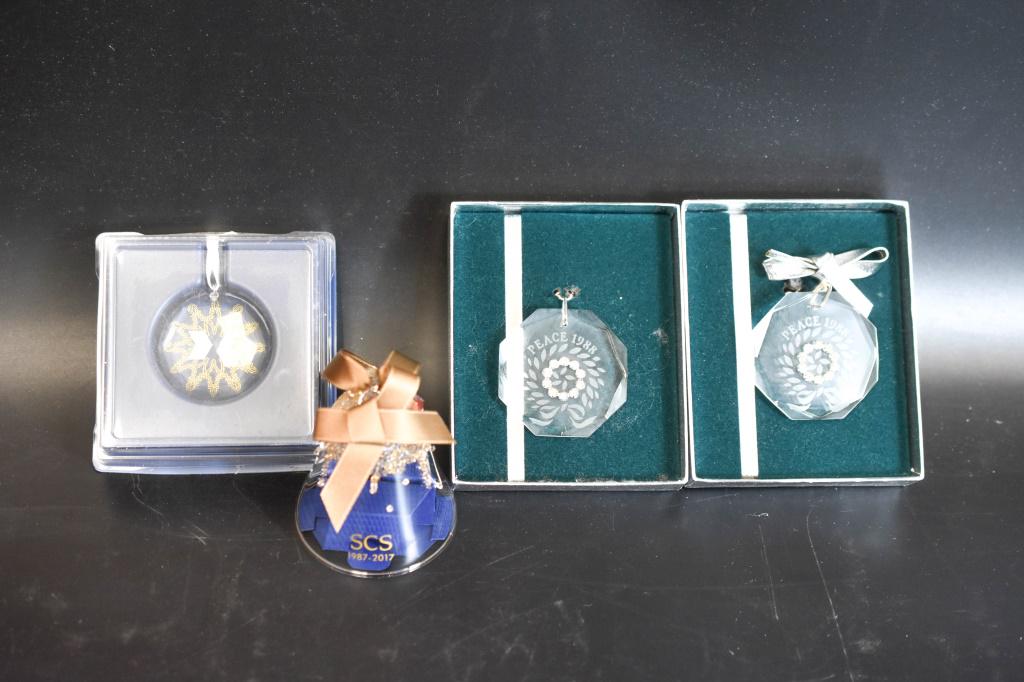 Swarovski Christmas Ornament Grouping (1 of 5)
