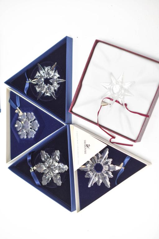 Swarovski Holiday Ornament Grouping (1 of 7)