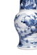 BLUE AND WHITE FIGURAL PHOENIX-TAIL VASE, KANGXI PERIOD - 2