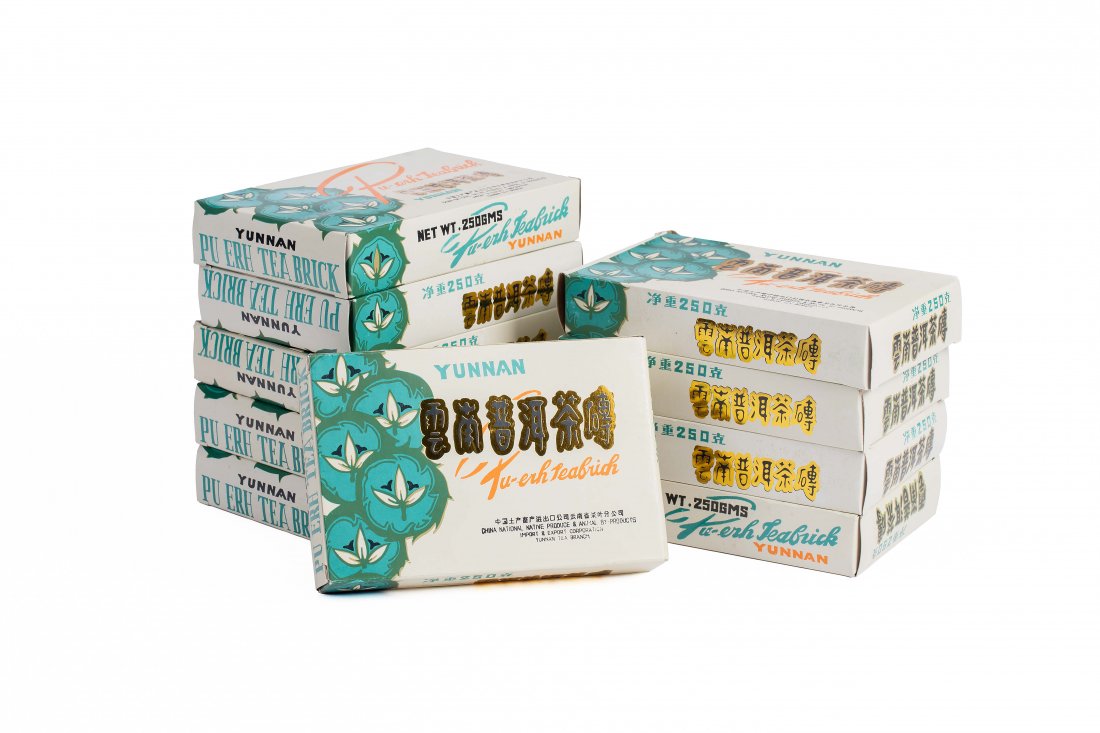 TEN PUER TEA BRICKS (1 of 1)