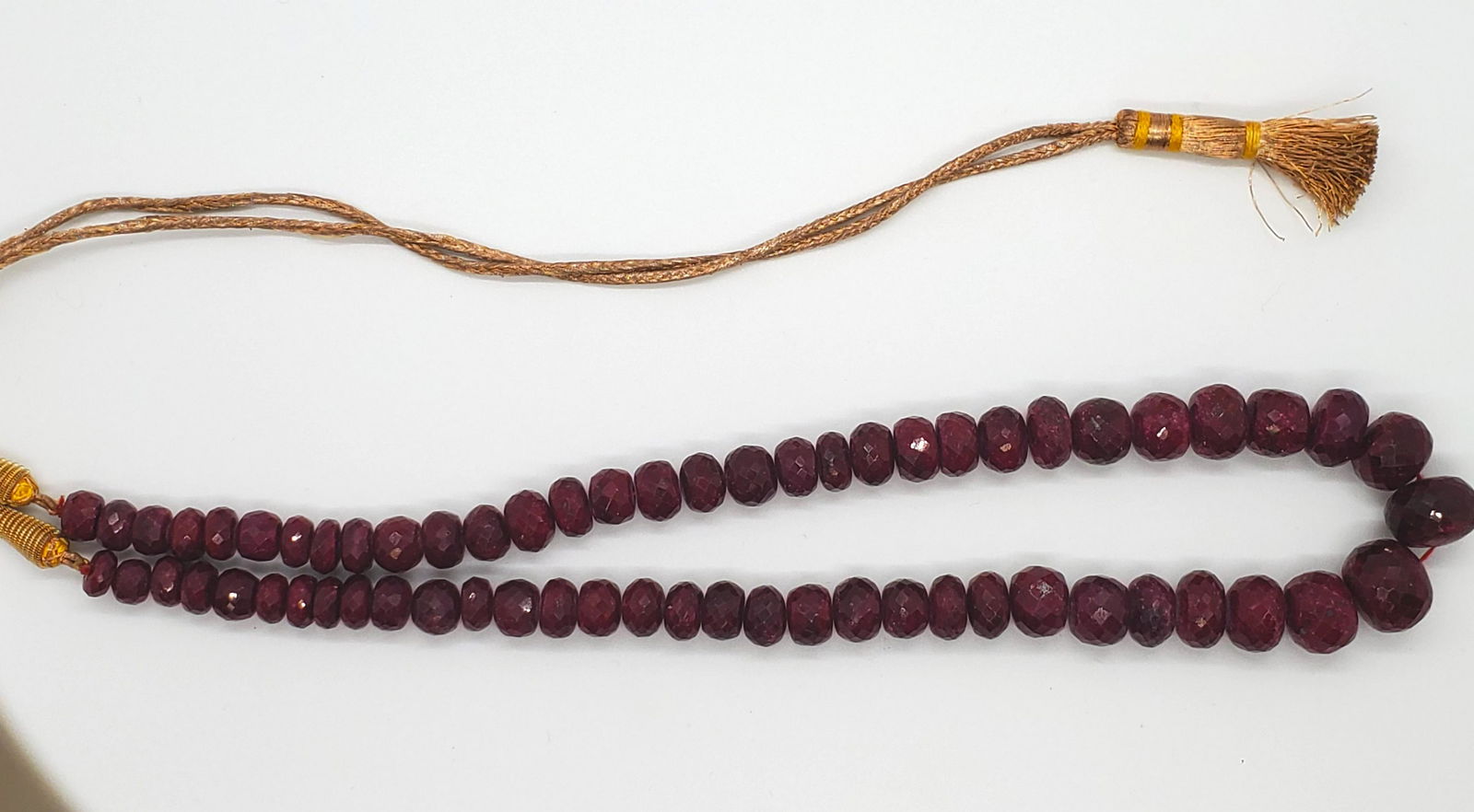 Ruby Bead Necklace (1 of 4)