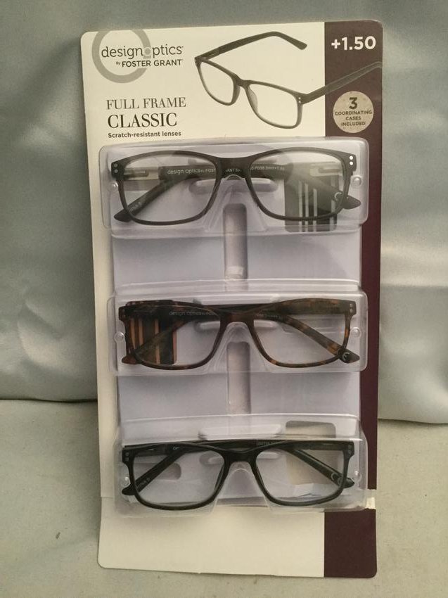 Design Optics Full Frame 1.50: Glasses