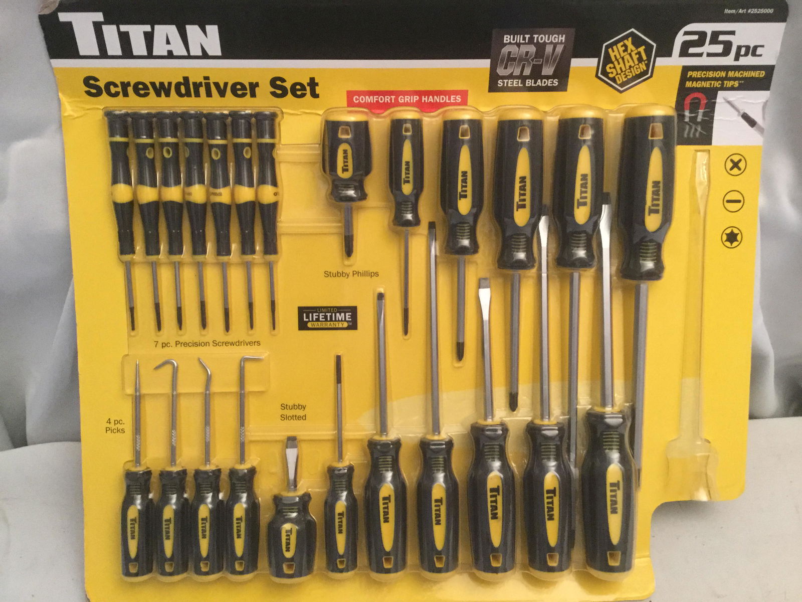 24 PC Titan Screw Driver Set (1 of 1)