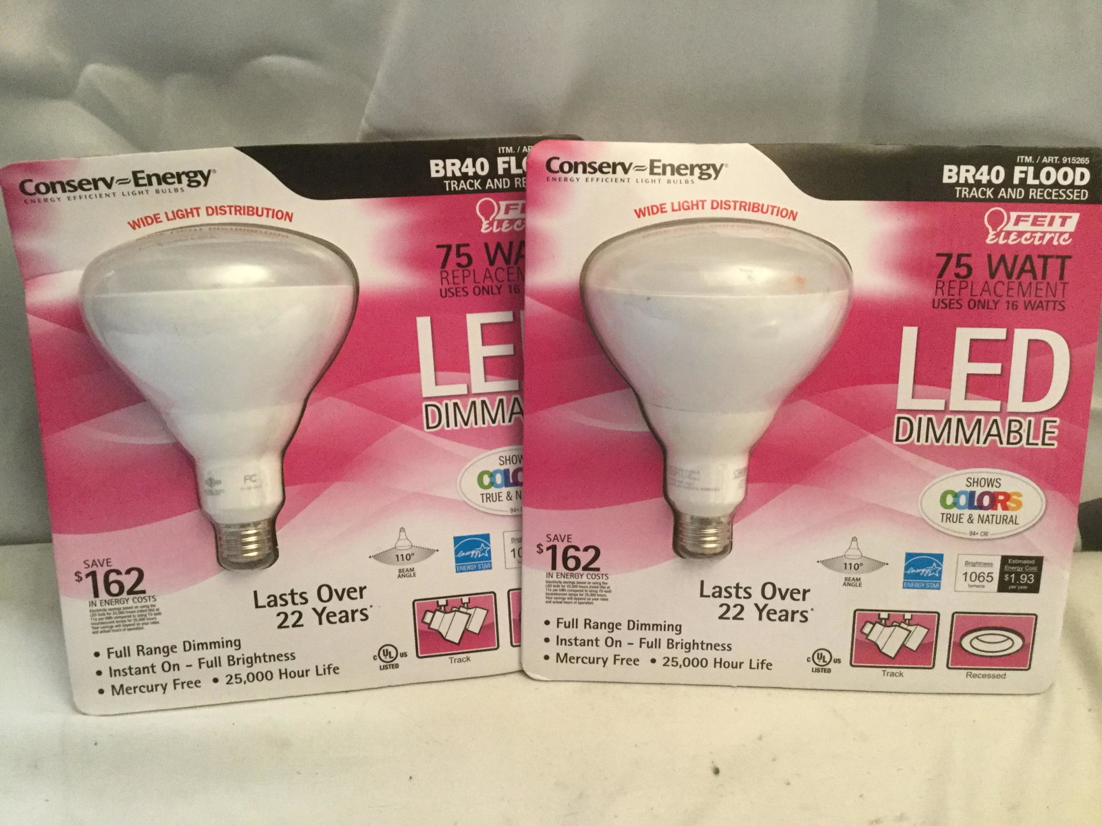 2 pcs led br40 flood lights: Flood Light