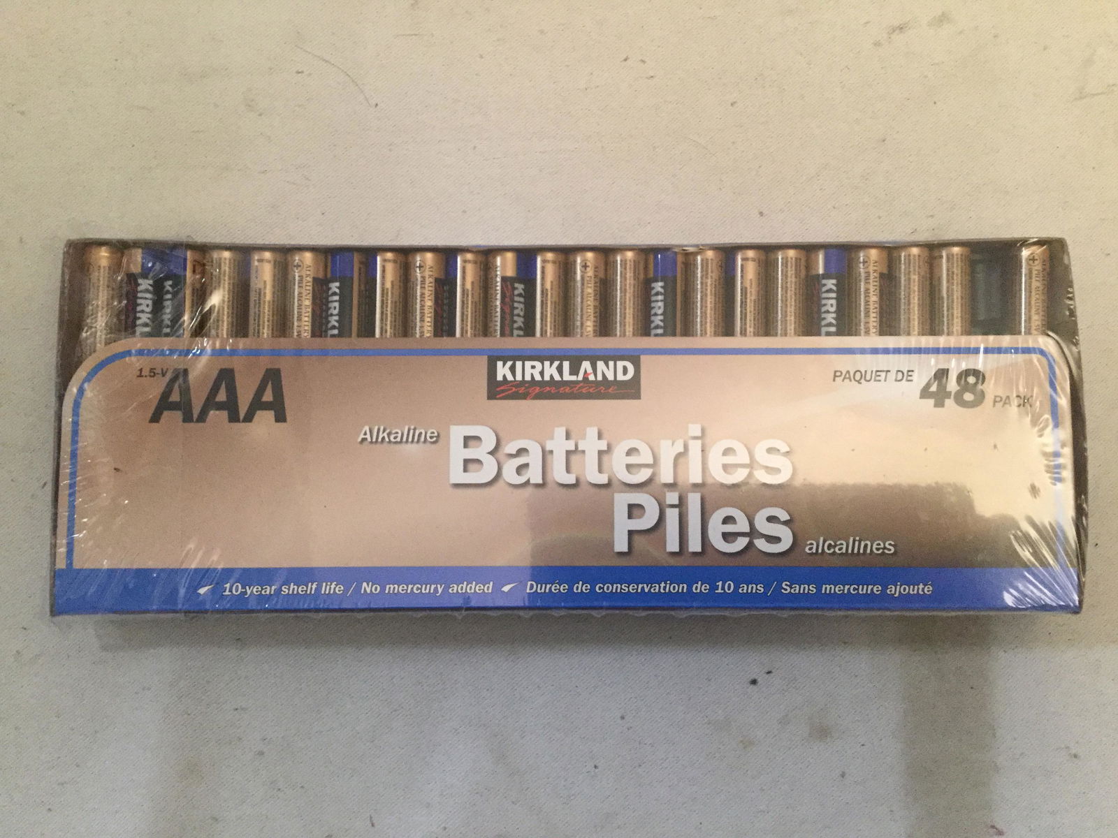 Kirkland AAA Batteries 47 (1 Missing) (1 of 1)