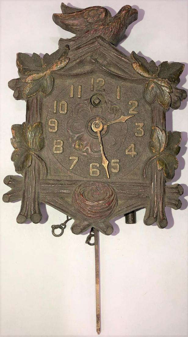 LOT 3 LUX PENDULETTE WALL CLOCKS - AS IS: LOT 3 LUX PENDULETTE WALL CLOCKS INCLUDING BULL DOG TOP - AS ISâ€¦PARTS / REPAIR