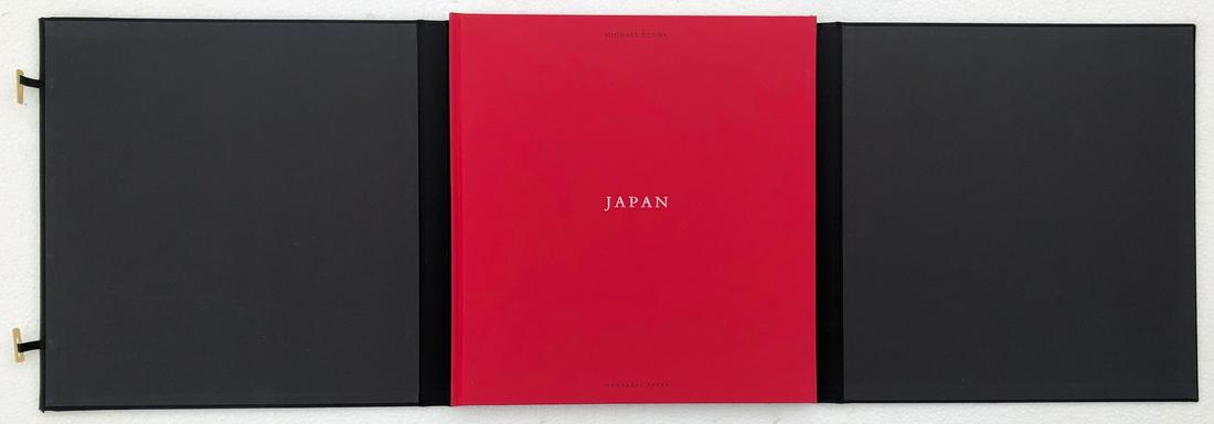 JAPANESE BOOK BY MICHAEL KENNA IN CASE: JAPANESE BOOK BY MICHAEL KENNA IN ORIGINAL CASE - NAZRAELI PRESS - CIRCA 2001 FIRST EDITIONâ€¦SIGNED - BOOK LIKE NEW... IN EXCELLENT CONDITIONâ€¦CASE HAS SURFACE WEARâ€¦SCRATCHES, ETC.