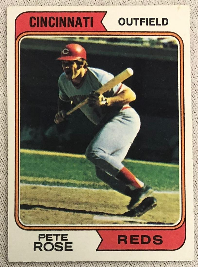 1974 TOPPS PETE ROSE BASEBALL CARD (1 of 3)