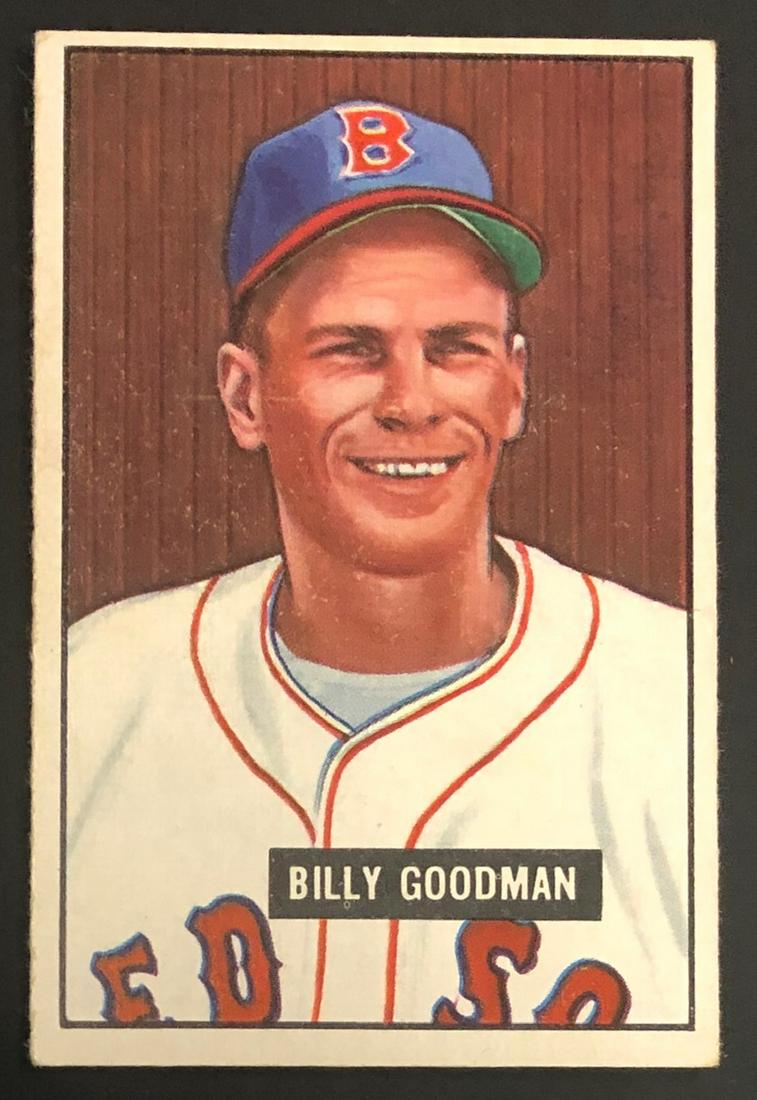 1951 BOWMAN BILLY GOODMAN BASEBALL CARD (1 of 3)