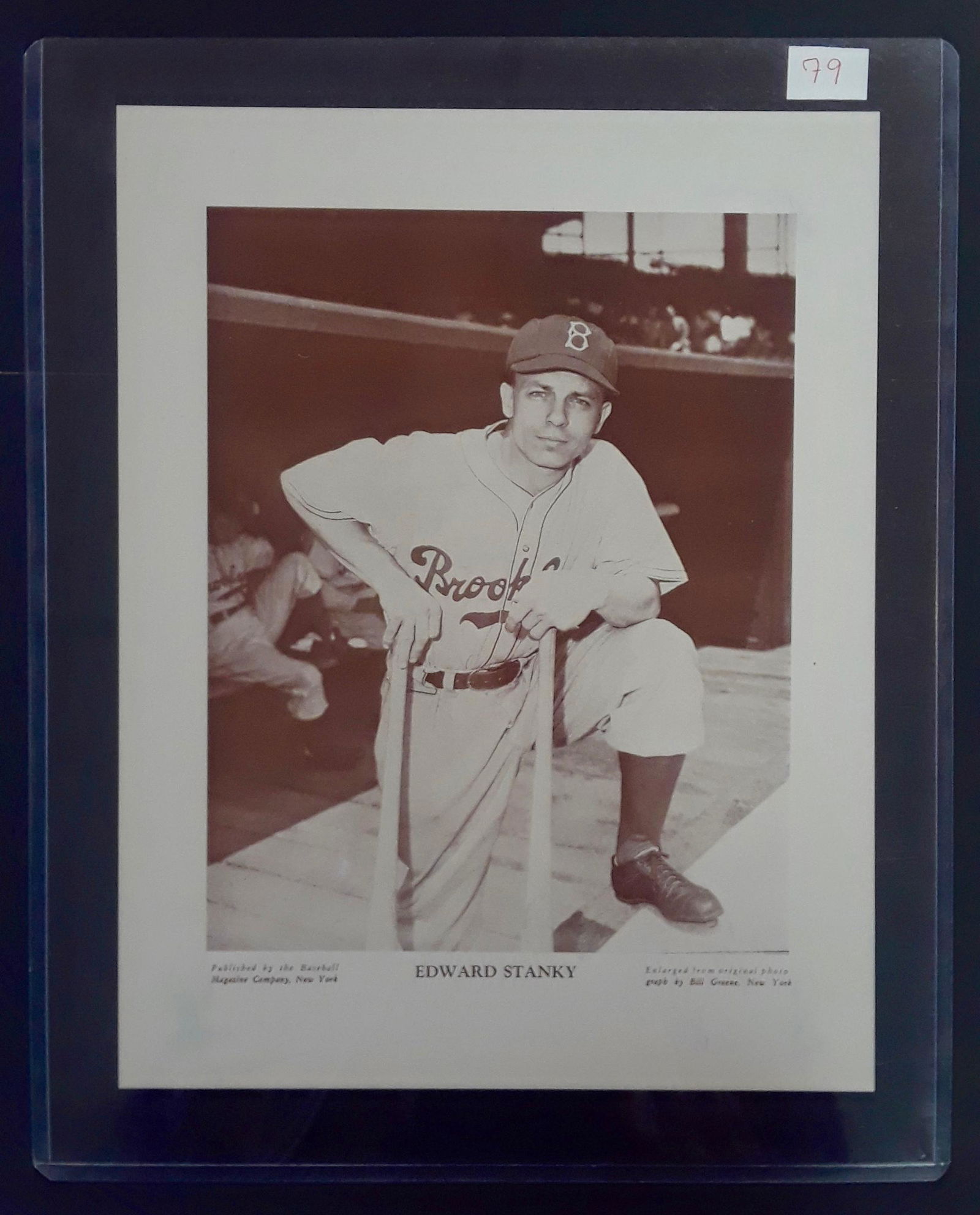 1940'S BASEBALL MAGAZINE SENDAWAY PREMIUM (1 of 2)