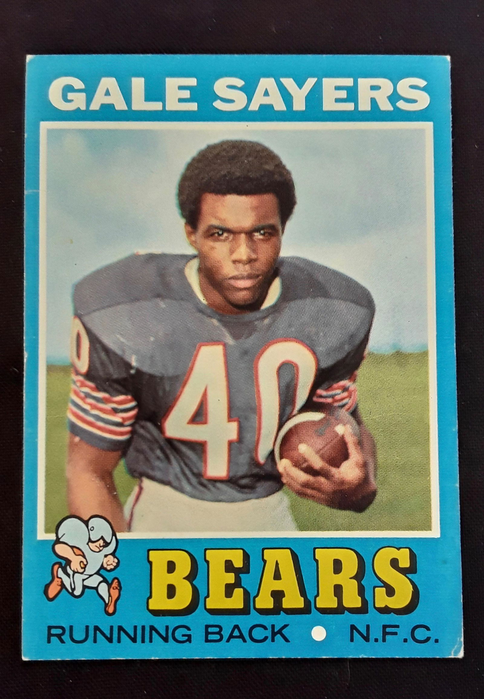 1971 TOPPS GALE SAYERS FOOTBALL CARD (1 of 5)