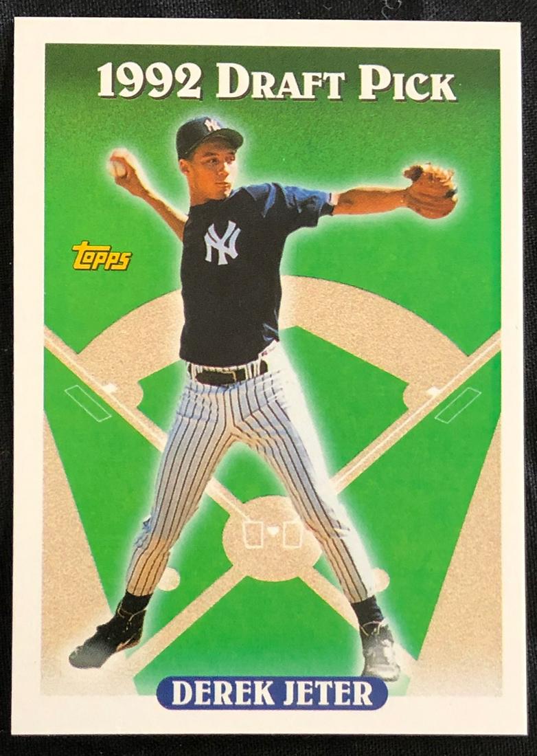 1993 TOPPS DEREK JETER ROOKIE CARD (1 of 3)