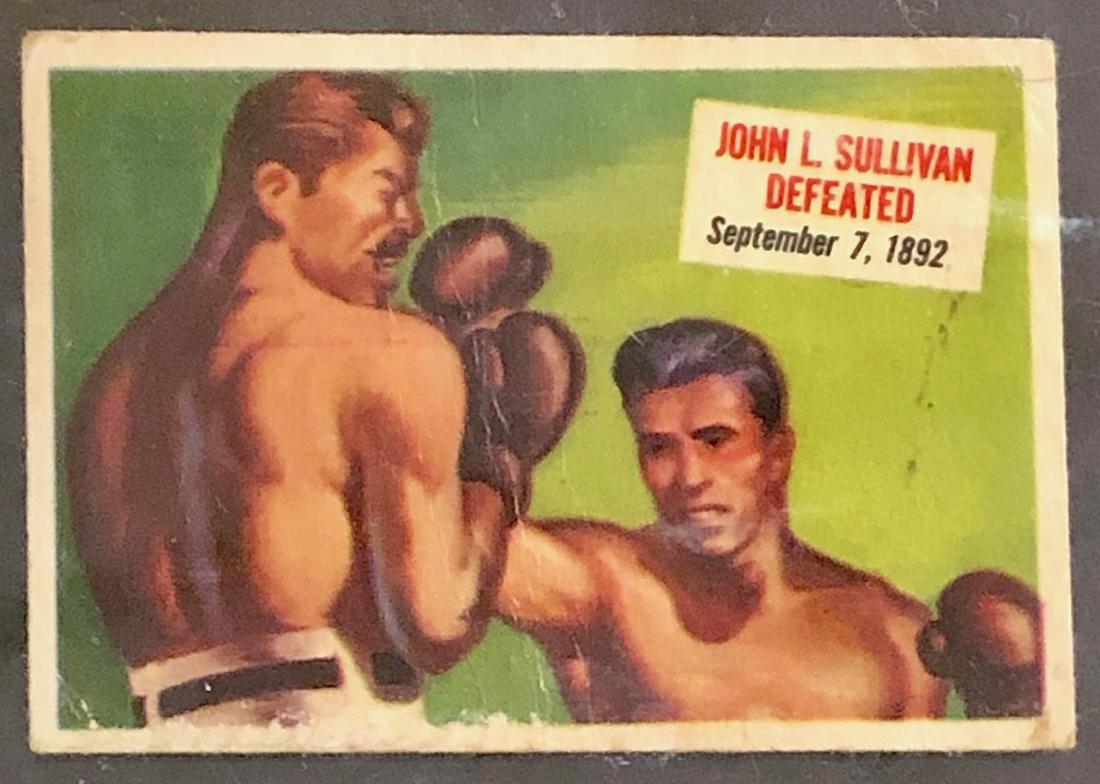 C. 1952 TOPPS "SCOOPS" #72 BOXING CARD (1 of 3)