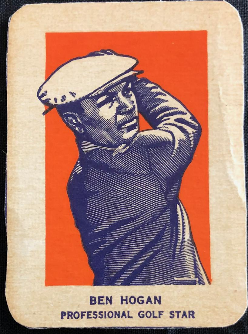 1952 WHEATIES CHAMPION BEN HOGAN GOLF CARD (1 of 3)