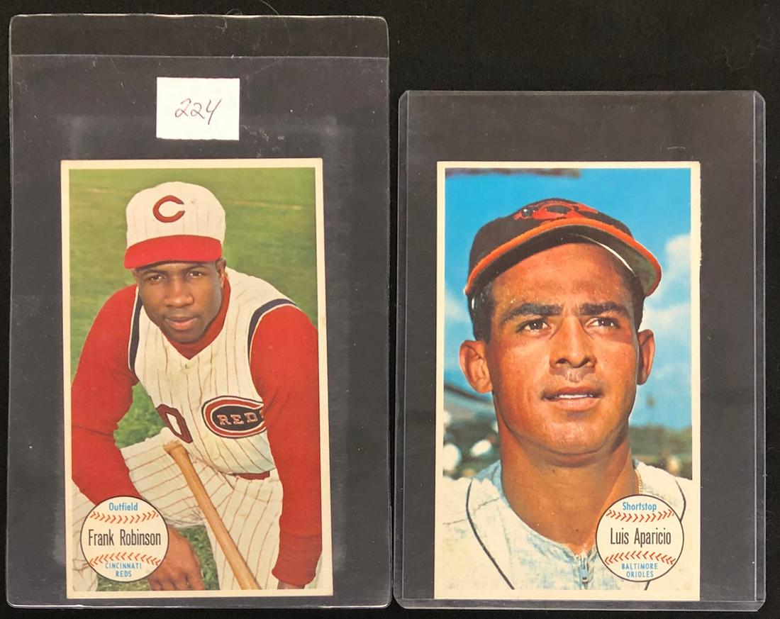 LOT 2 TOPPS 1964 LG. SERIES BASEBALL CARDS (1 of 6)