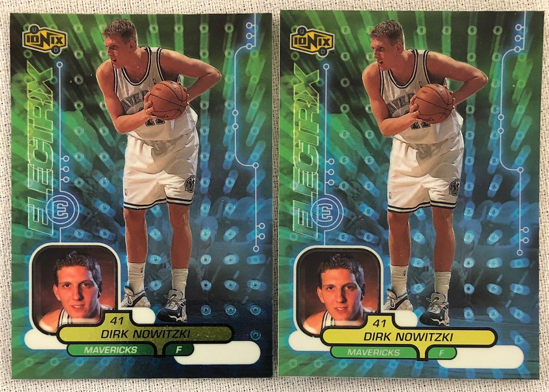 LOT 2 UPPER DECK 1999 DIRK NOWITZKI ROOKIE CARDS (1 of 2)