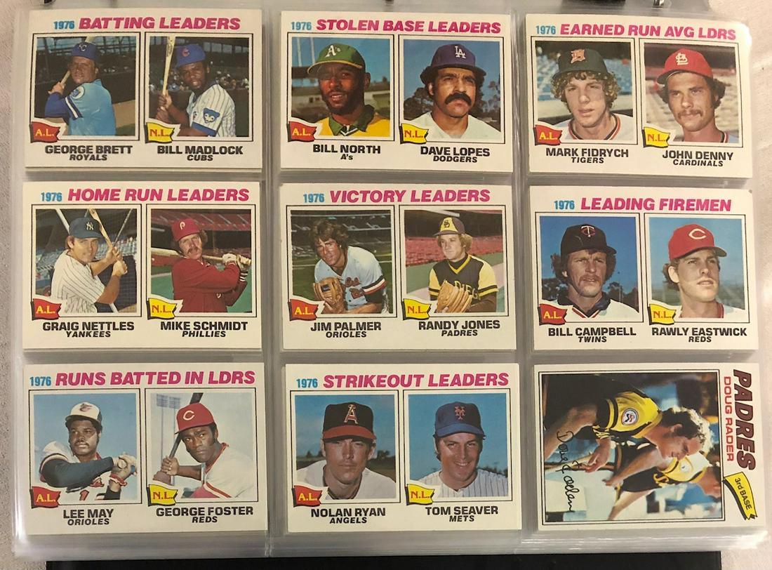 635 TOPPS 1977 BASEBALL CARD SET (1 of 13)