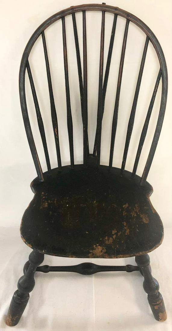 18TH C. BOWBACK / BRACEBACK WINDSOR CHAIR - "TRACY" (1 of 15)