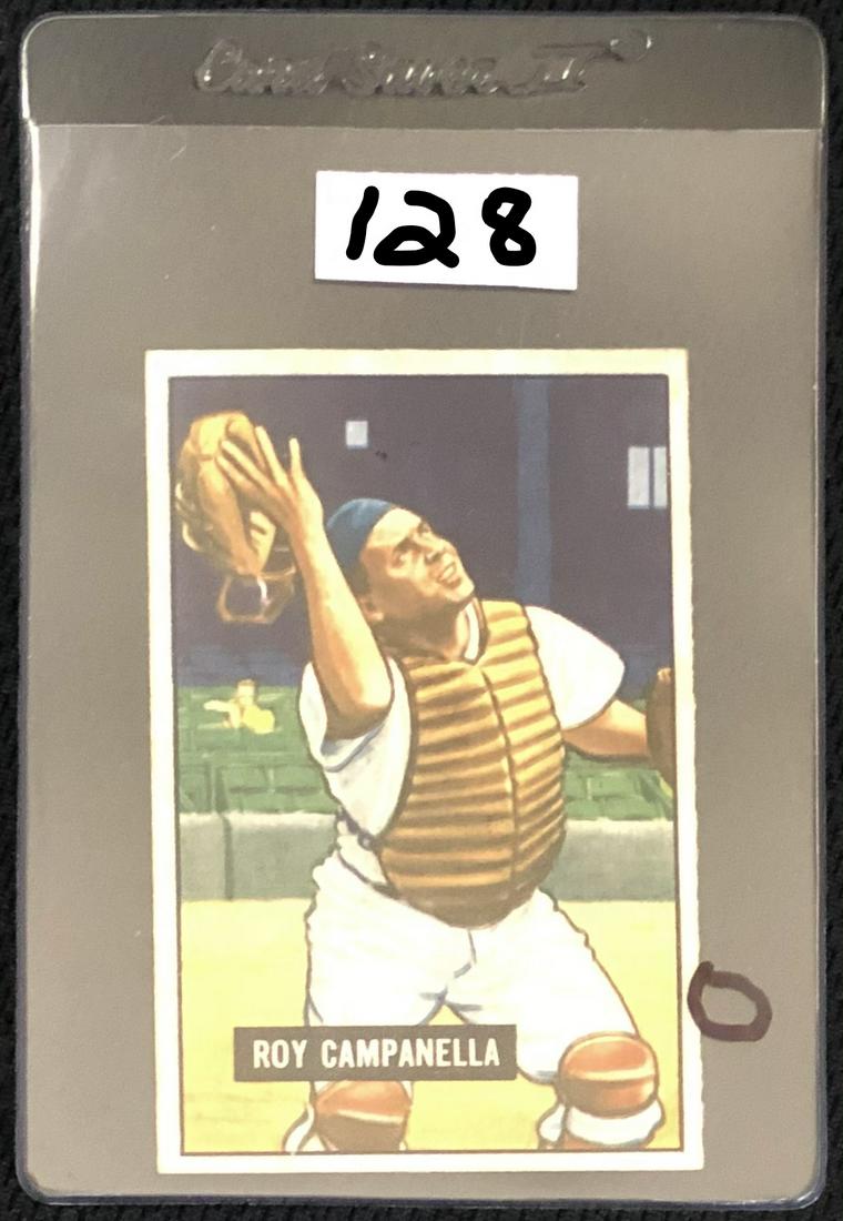 1951 BOWMAN ROY CAMPANELLA HOF BASEBALL CARD (1 of 2)