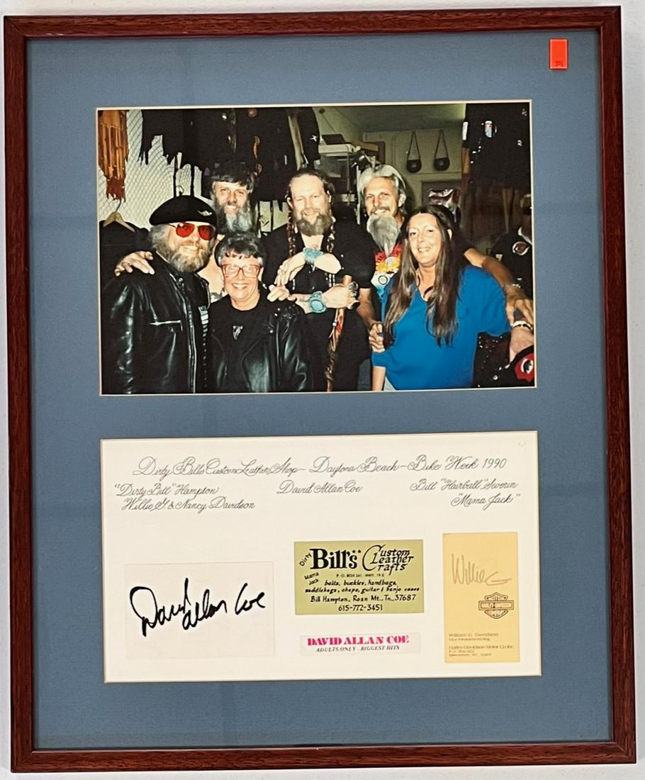 1990 DAYTONA BIKE WEEK PHOTO WITH AUTOGRAPHS (1 of 5)