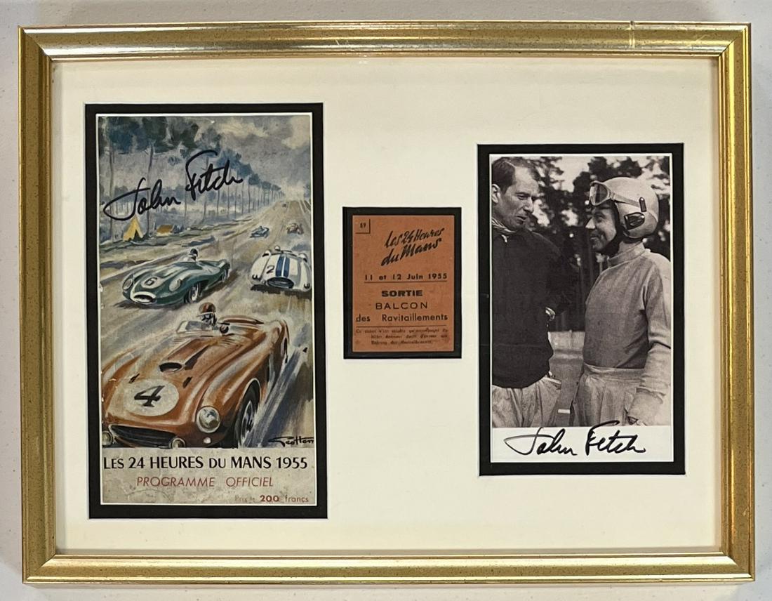 1955 JOHN FITCH - PIERRE LEVEGH LEMANS "THE DEATH RACE" (1 of 9)