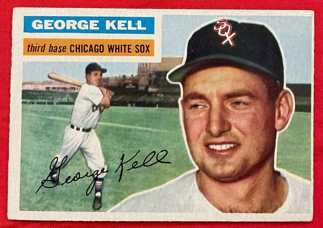 1956 TOPPS GEORGE KELL BASEBALL CARD (1 of 3)
