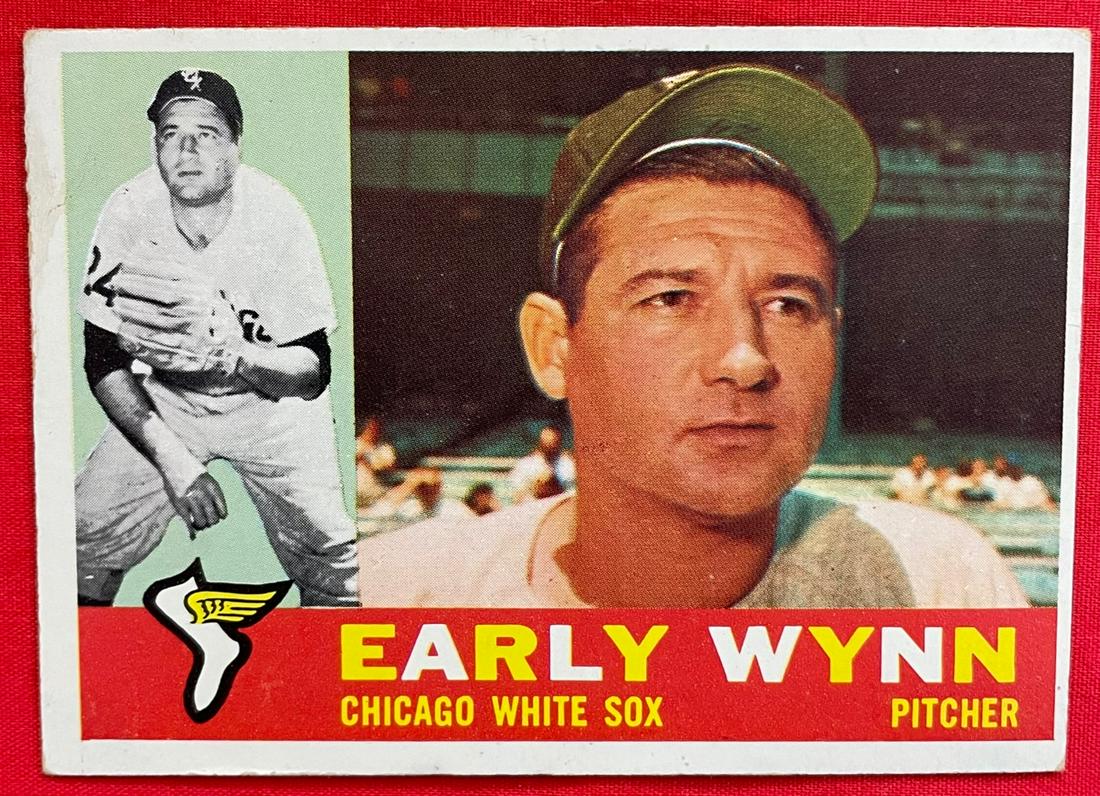1960 TOPPS BASEBALL CARD #1 EARLY WYNN (1 of 2)