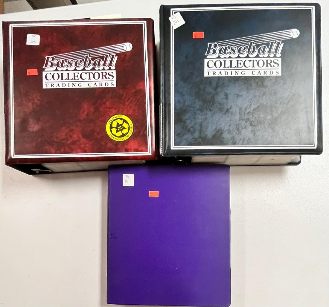 LOT 3 BASEBALL CARD SETS (1 of 4)