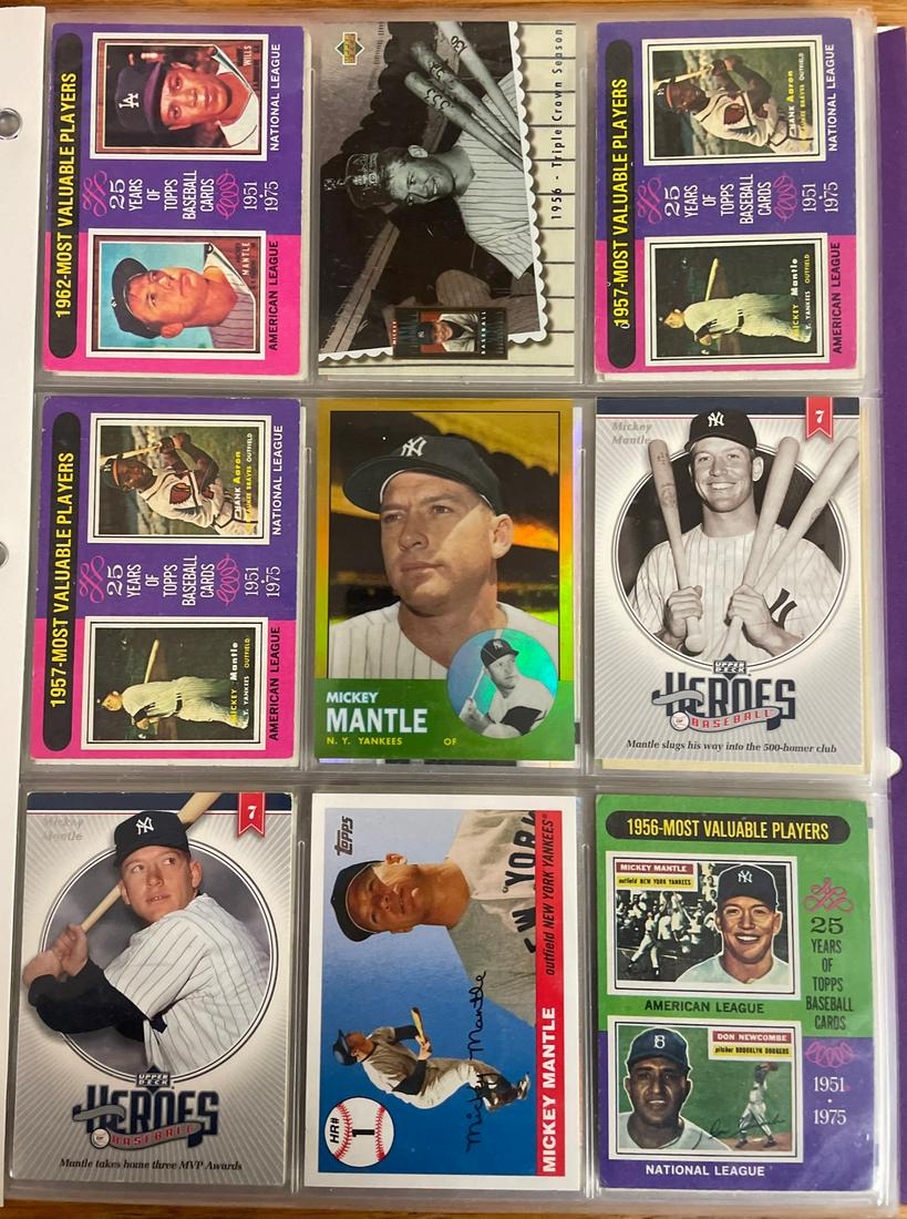 LOT 76 "BASEBALL GREATS" BASEBALL CARDS (1 of 10)