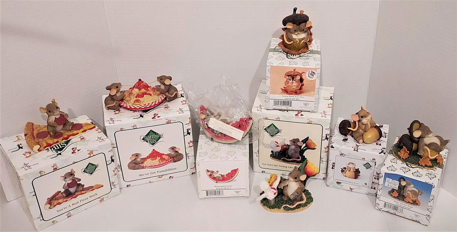 LOT 7 "CHARMING TAILS" FIGURES IN BOXES (1 of 9)