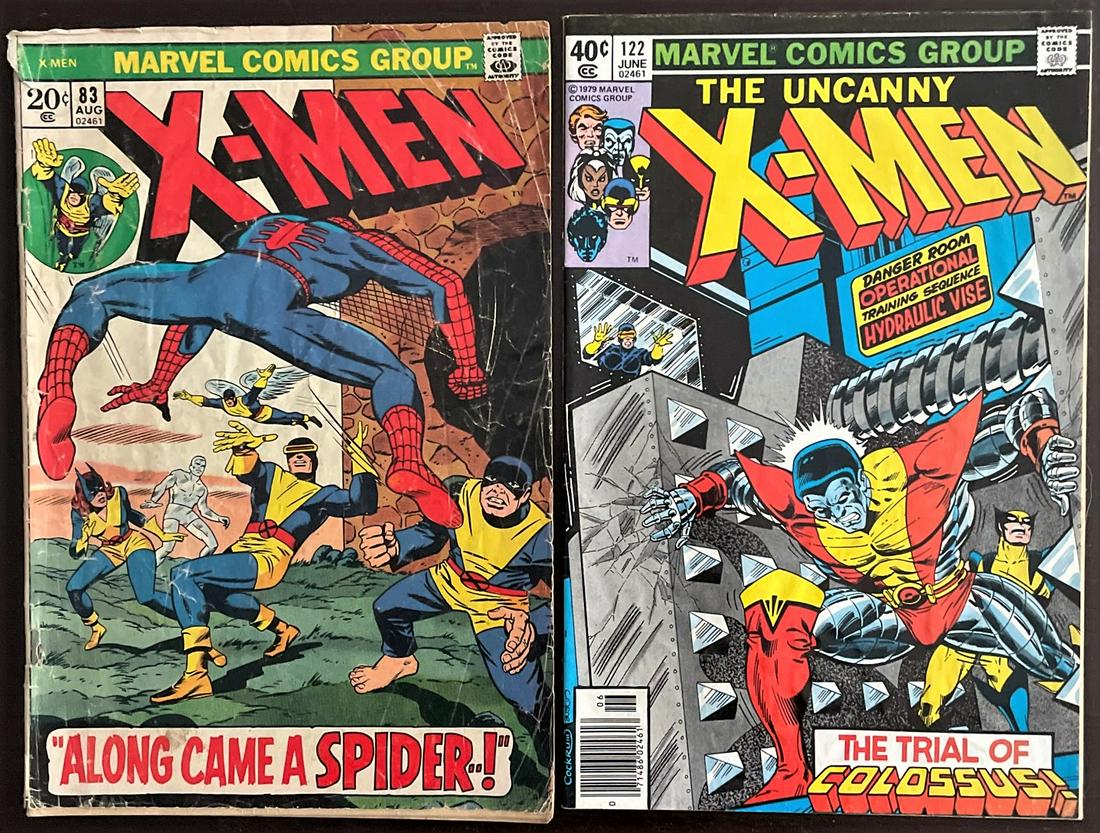 LOT 2 VINTAGE X-MEN COMIC BOOKS (1 of 2)