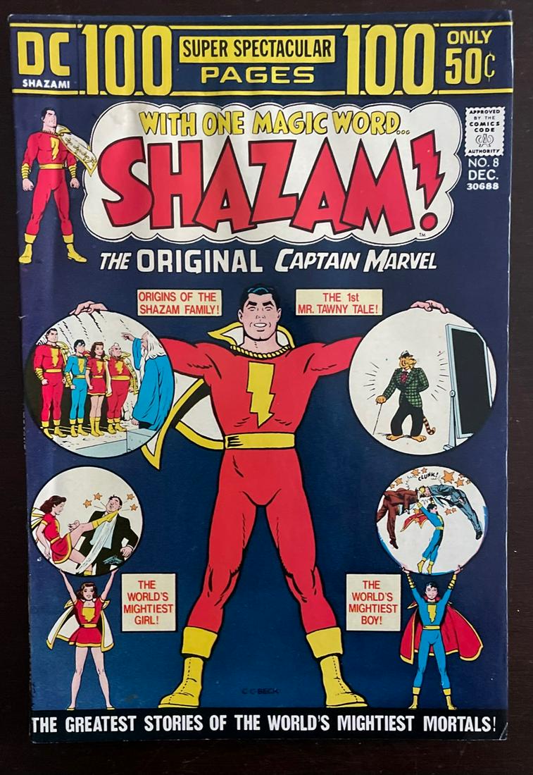 VINTAGE SHAZAM #8 (1973) COMIC BOOK (1 of 2)