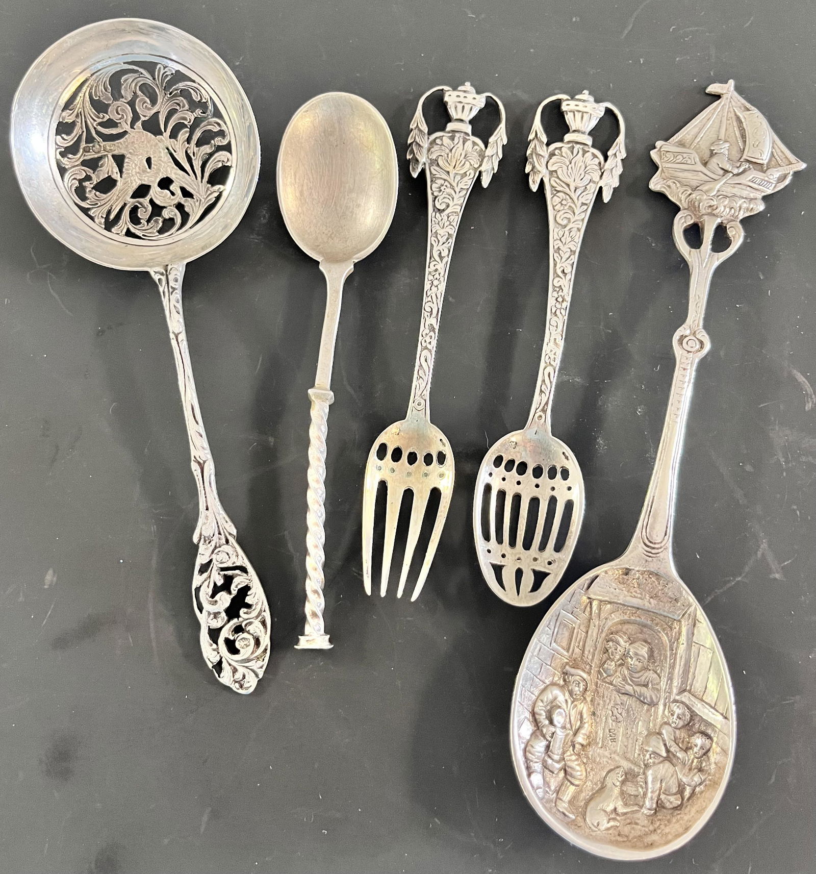 LOT 5 PCS STERLING SILVER (1 of 14)